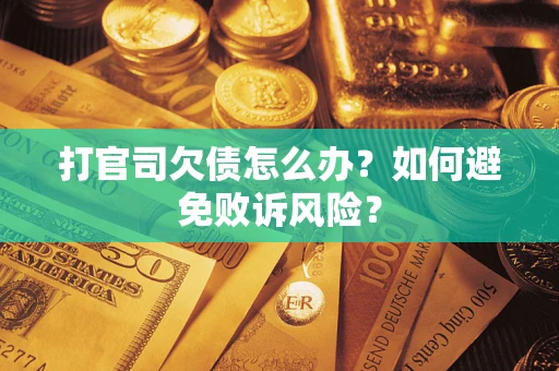 武汉打官司欠债怎么办？如何避免败诉风险？