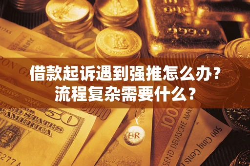 武汉借款起诉遇到强推怎么办？流程复杂需要什么？