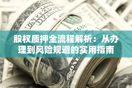 武汉股权质押全流程解析：从办理到风险规避的实用指南