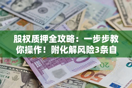 武汉股权质押全攻略：一步步教你操作！附化解风险3条自救法则