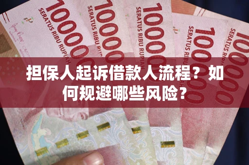 武汉担保人起诉借款人流程？如何规避哪些风险？