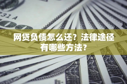 武汉网贷负债怎么还？法律途径有哪些方法？